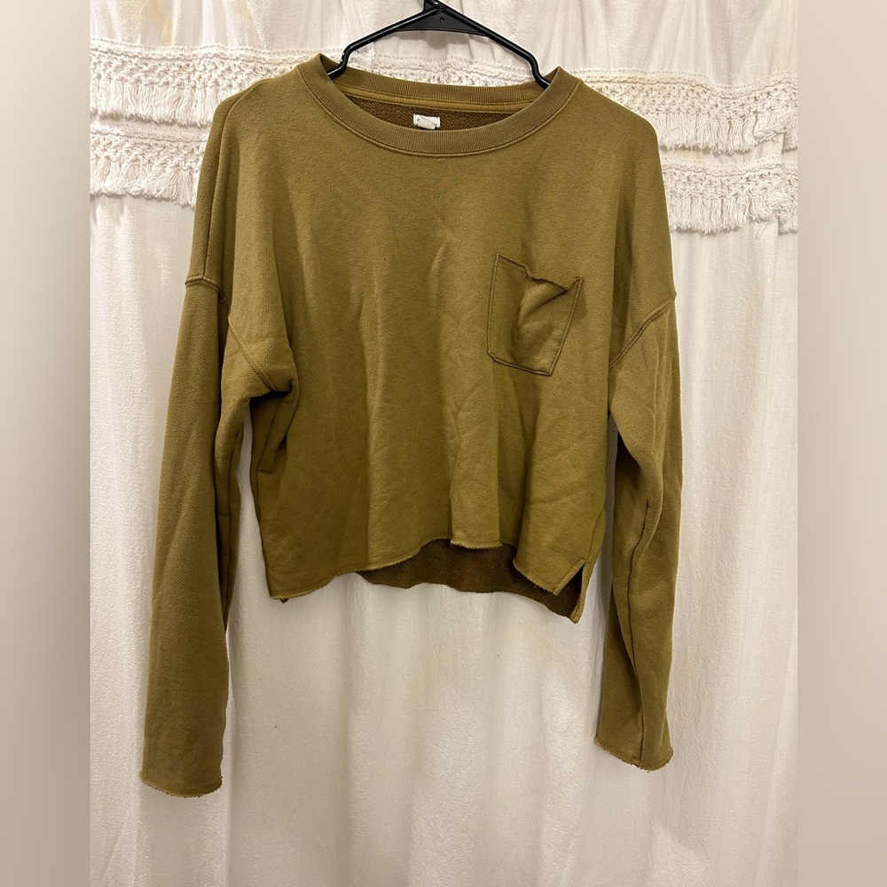 Aerie Cropped Sweatshirt